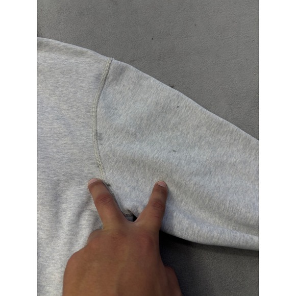 Polo Ralph Lauren Gray Full Zip Hoodie Sweatshirt Mens Size M Pony Logo - Picture 7 of 12